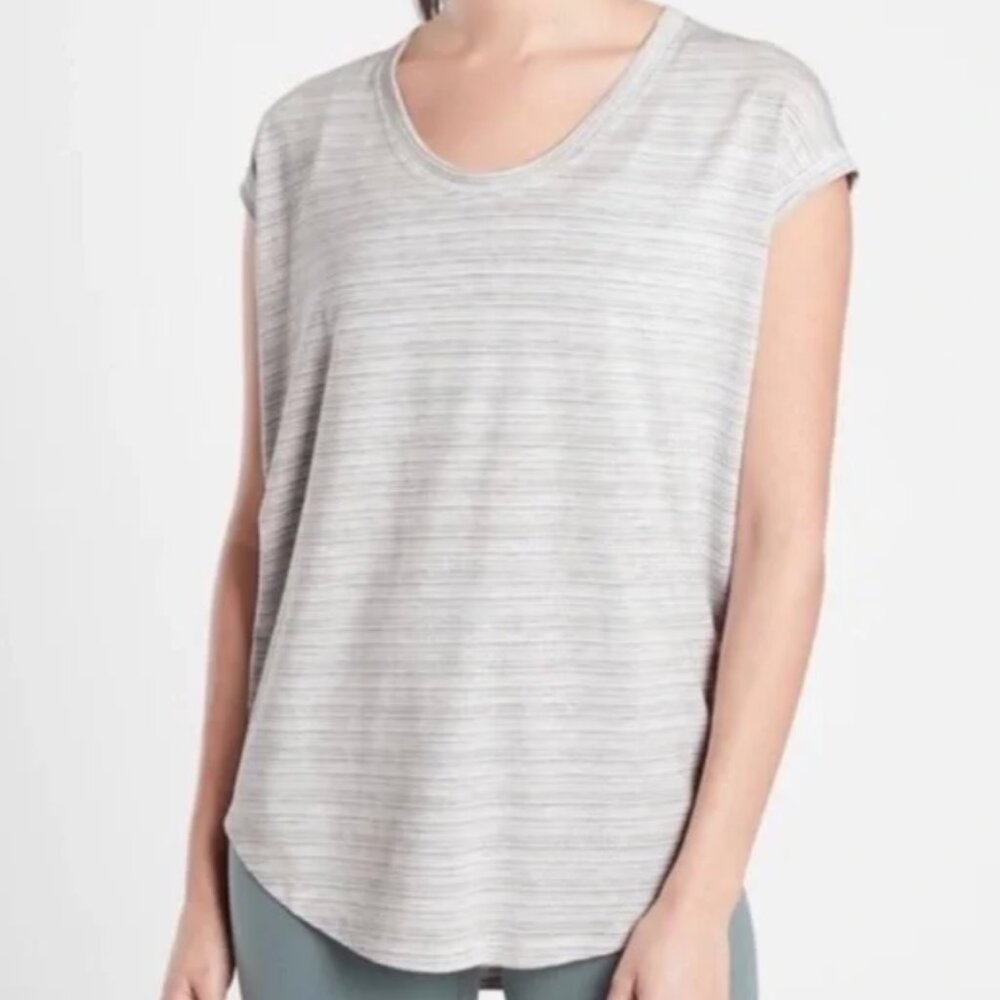 ATHLETA Cloudlight cap-sleeve t-shirt size XS